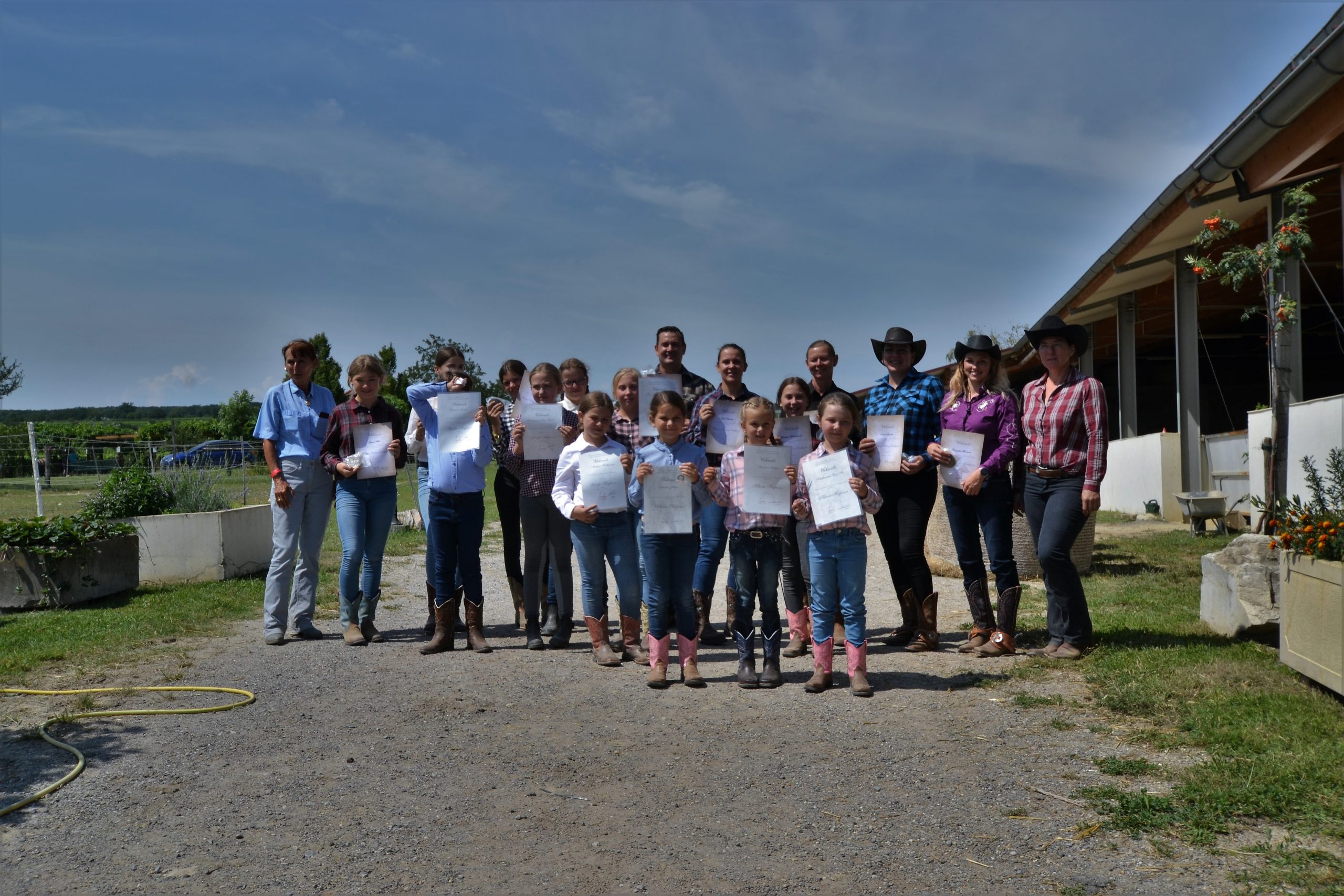 Prüfung für Hufabzeichen & Westernreitzertifikat